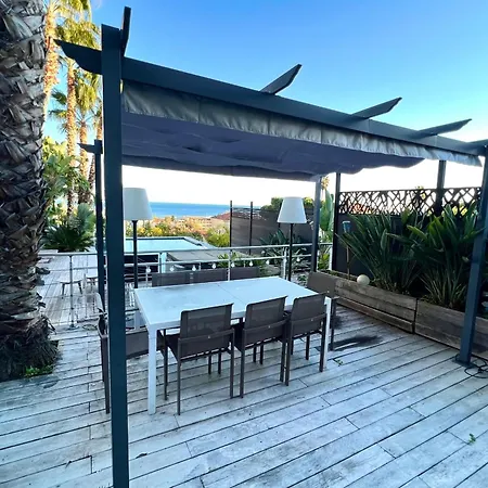 Golfe-juan - 10 People - Private Pool - Parking ヴィラ ヴァロリス